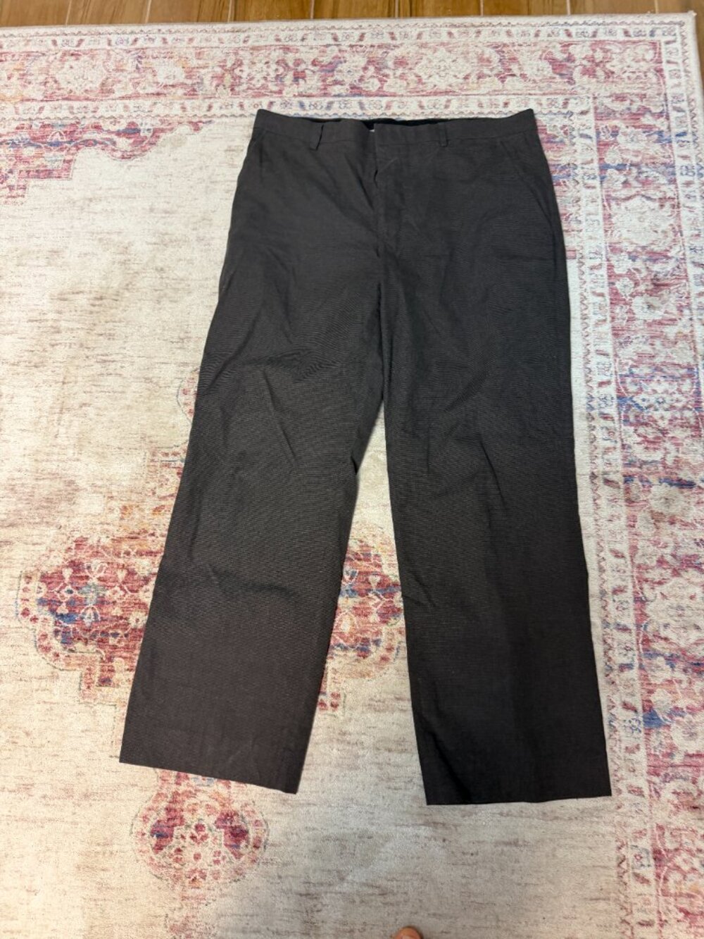 Banana Republic Men's Dark Brown Modern Fit Pants Size 36/30 In Great Shape!!